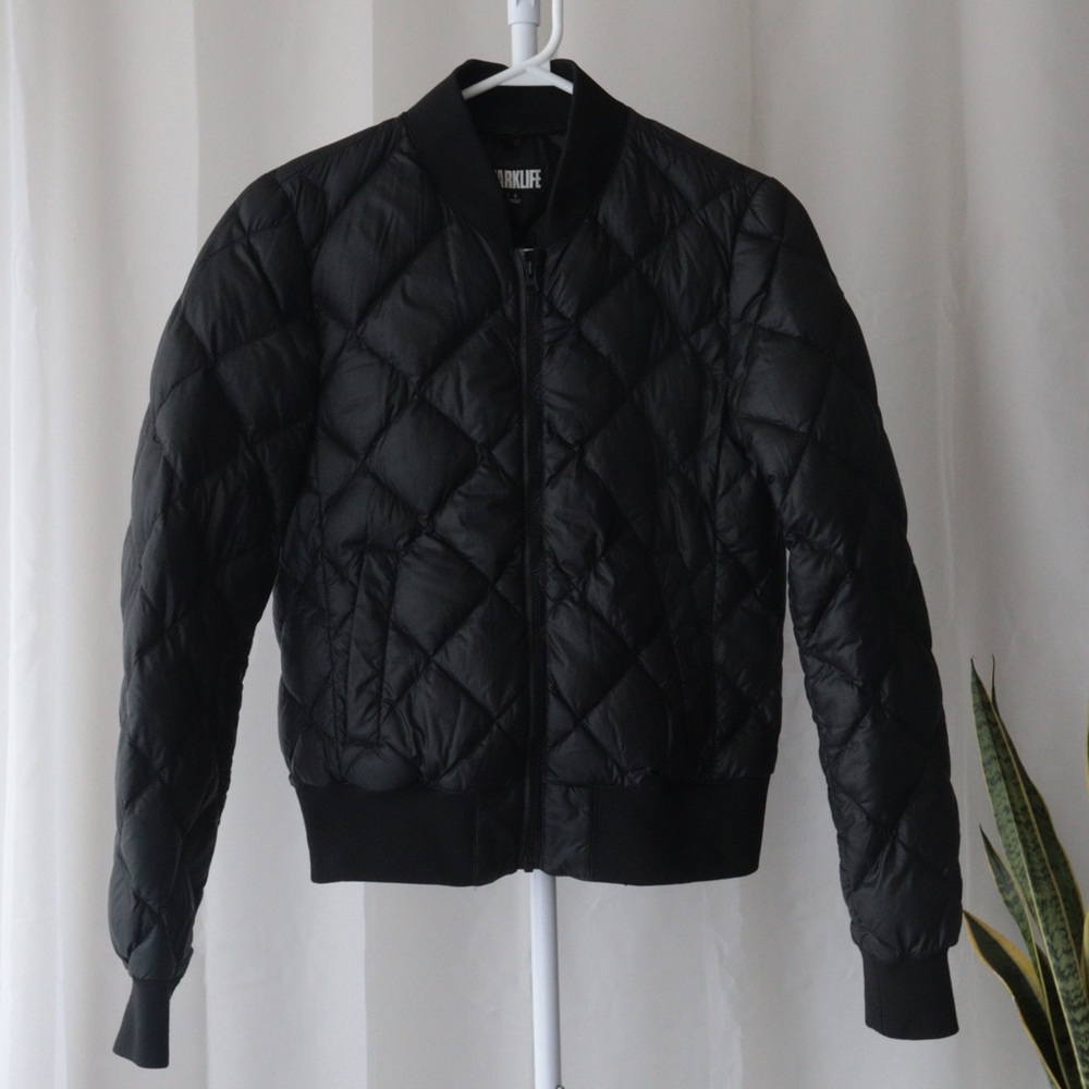 COPY - BOMBER STYLE BUBBLE JACKET